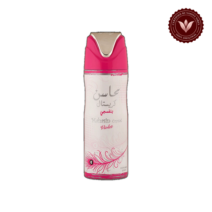 Lattafa Mahasin Crystal Violet Body Spray For Men & Women-200ml — alternate product view — Vanity Vibes