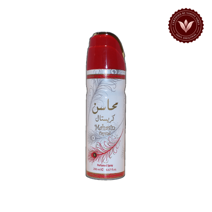 Lattafa Mahasin Crystal Deodorant-200ml — alternate product view — Vanity Vibes