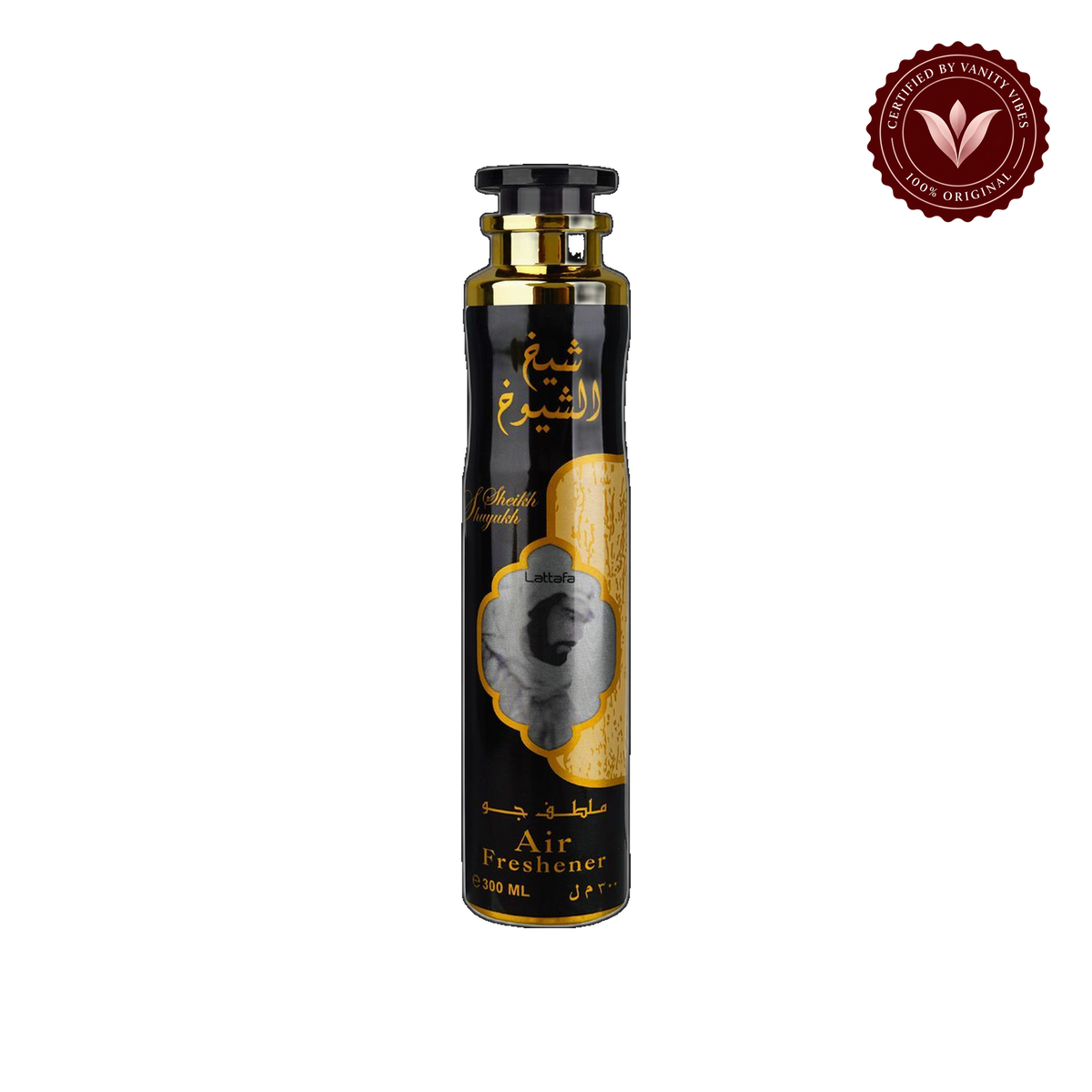 Lattafa Sheikh Shuyukh Air Freshener-300ml — front product — Vanity Vibes