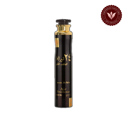 Lattafa 24 Carat Pure Gold Air Freshener-300ml — front product — Vanity Vibes