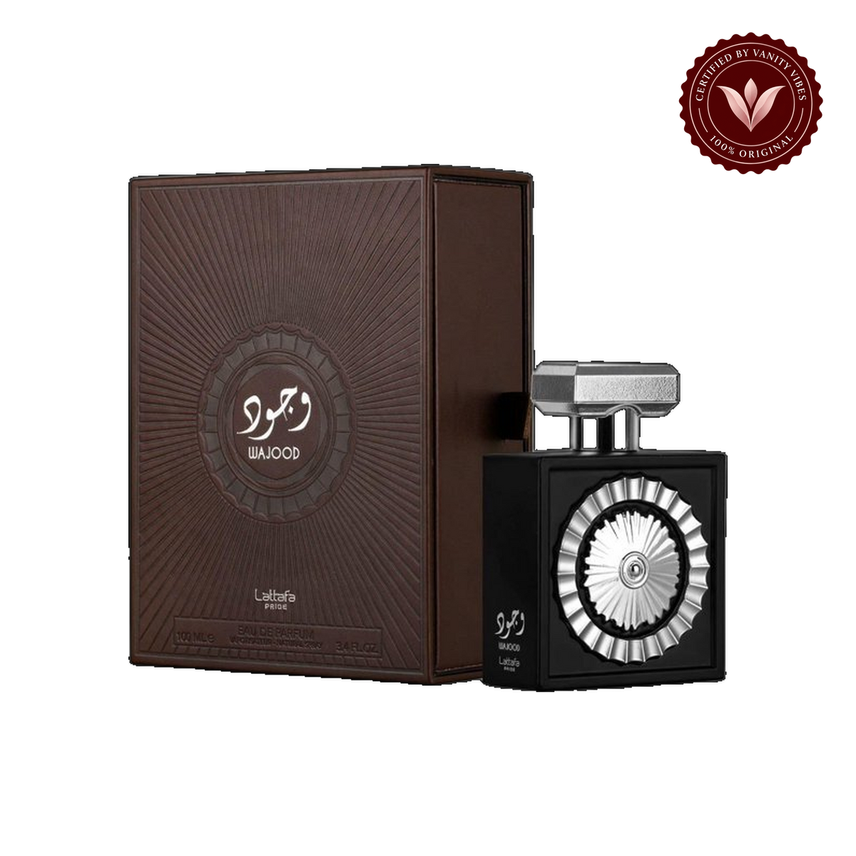 Lattafa Wajood Brown Eau de Parfum for Men and Women 100ml — alternate product view — Vanity Vibes