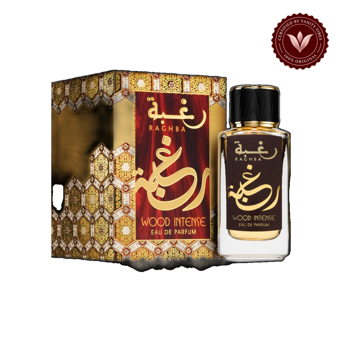 Lattafa Raghba Wood Intense for Men EDP 100ml — alternate product view — Vanity Vibes