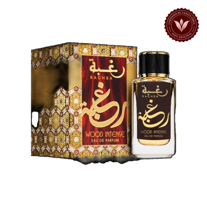 Lattafa Raghba Wood Intense for Men EDP 100ml — alternate product view — Vanity Vibes