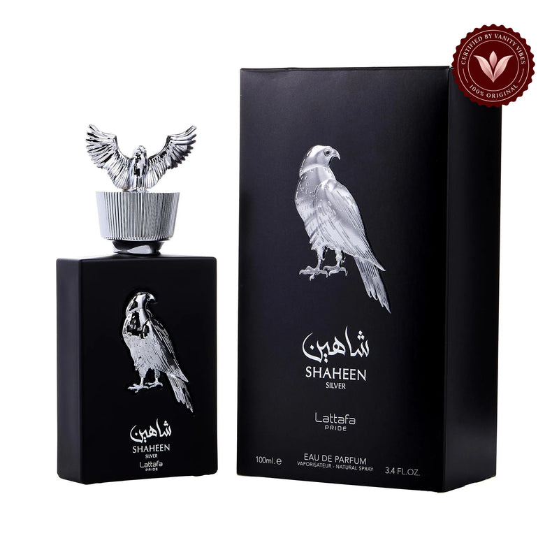 Lattafa Shaheen Silver by Lattafa Pride EDP 100ml for Men And Women — additional product image