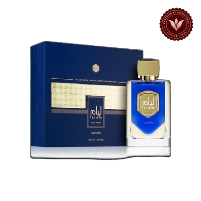 Lattafa Liam Blue Shine Perfume EDP 100ml Long Lasting Arabic Fragrance - Unisex — alternate product view — Vanity Vibes