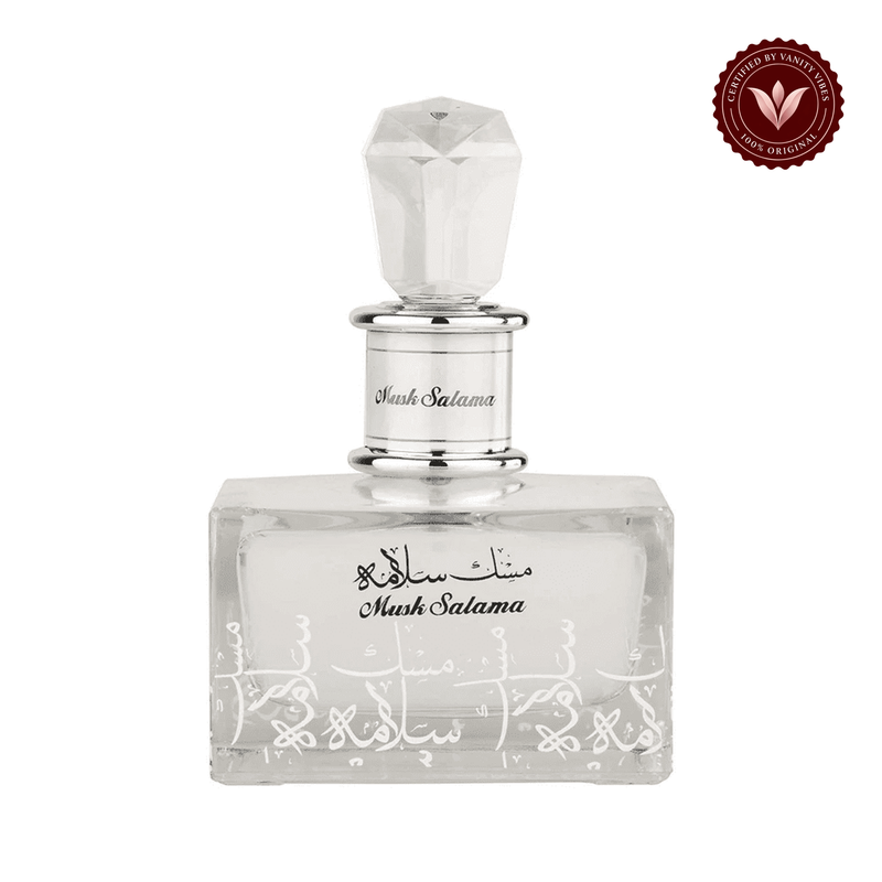 Lattafa Musk Salama Eau De Parfum For Women 100ml Original Long Lasting Perfume — front product image