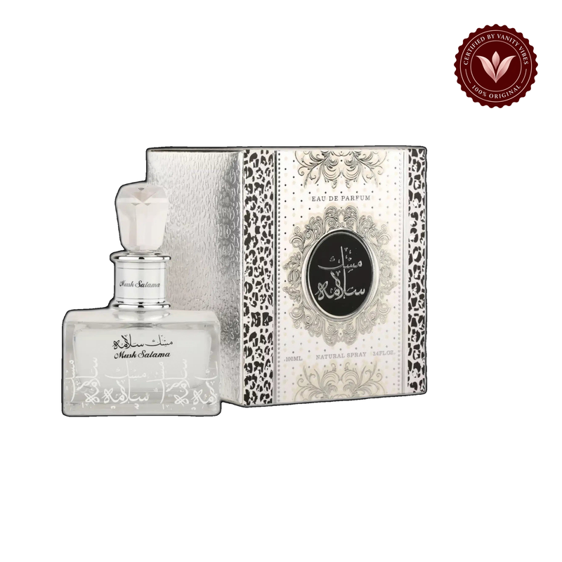 Lattafa Musk Salama Eau De Parfum For Women 100ml Original Long Lasting Perfume — alternate product image