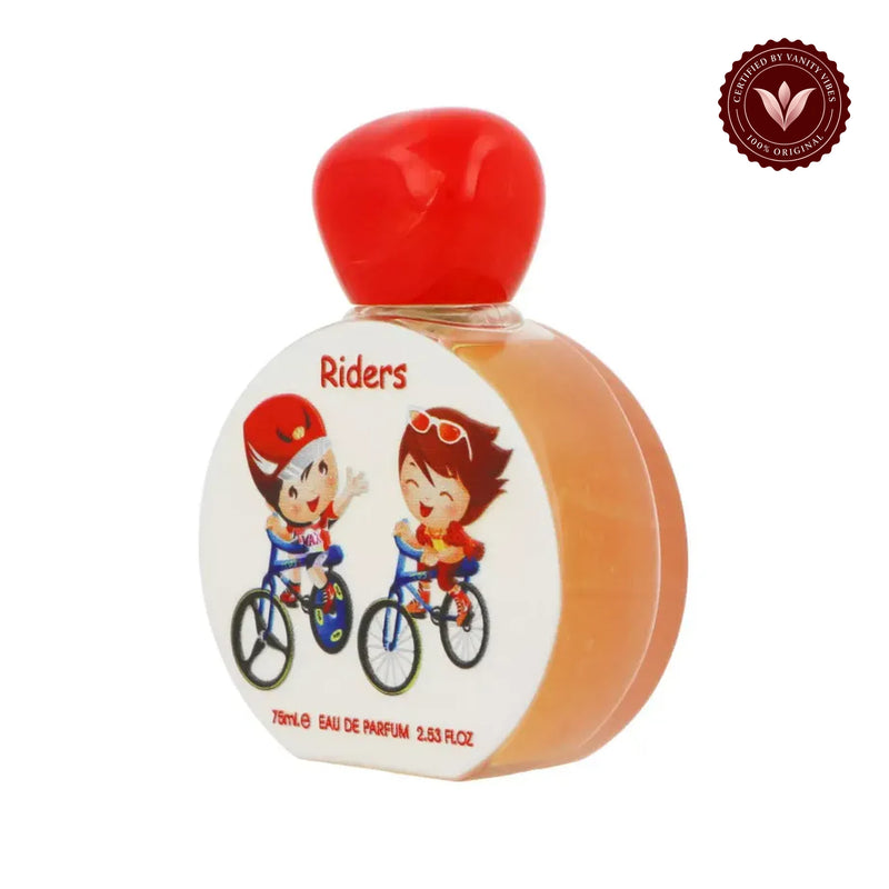 Riders by Lattafa Pride EDP 75ml For Kids — centered product on white background with Vanity Vibes badge
