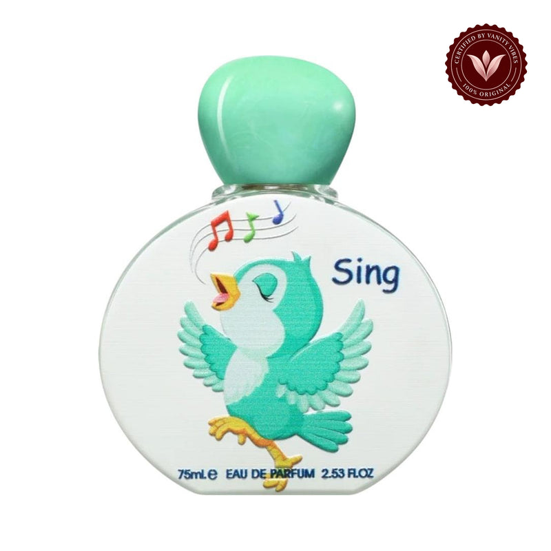 Lattafa Sing Kids' EDP 75ml Pride Fragrance for Children — centered product on white background with Vanity Vibes badge