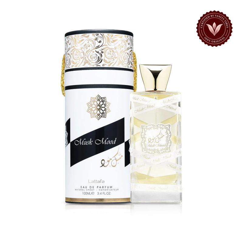 Lattafa Musk Mood Eau De Parfum 100ml - Long Lasting Original Fresh Musk Masculine Fragrance for Men — additional product image