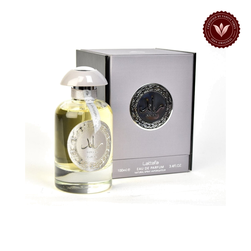 Lattafa Ra’ed Silver EDP 100ml — alternate product view on white