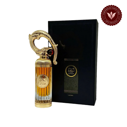 Lattafa Sehr Eau de Parfum 100ml - Long Lasting Original Elegant Unisex Fragrance for Men & Women — alternate product view — Vanity Vibes