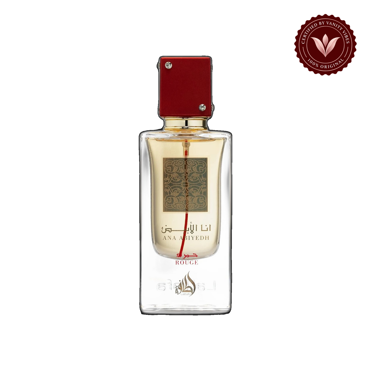 Lattafa Ana Abiyedh Rouge Eau de Parfum 60ml - Long Lasting Elegant Unisex Fragrance for Men & Women — front product — Vanity Vibes