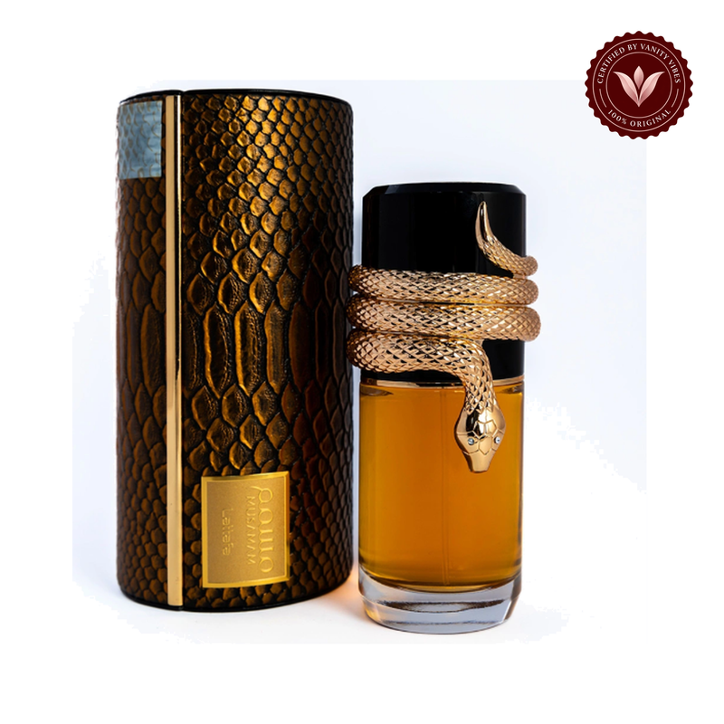 Lattafa Musamam Eau de Parfum-for Men & Women-100ml — box and bottle on white background