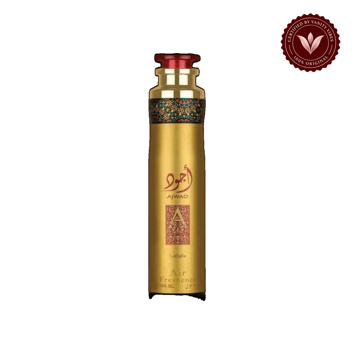 Lattafa Ajwad Air Freshener 300ml - Long Lasting Luxury Sweet Fruity Floral Room Spray for Home & Office — alternate product view — Vanity Vibes
