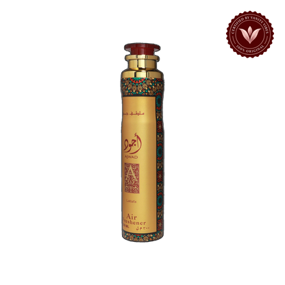 Lattafa Ajwad Air Freshener 300ml - Long Lasting Luxury Sweet Fruity Floral Room Spray for Home & Office — front product — Vanity Vibes