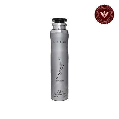 Lattafa Maahir Legacy Perfume Air Freshener 300ml - Long Lasting Luxury Fresh Aromatic Room Spray for Home & Office — alternate product view — Vanity Vibes