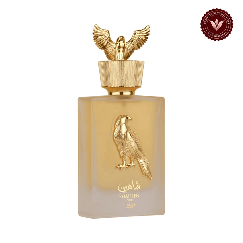 Shaheen Gold 100ml front product photo, white background