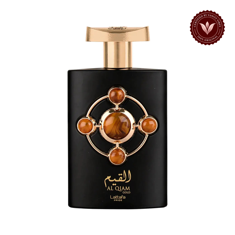 Lattafa Pride Al Qiam Gold Eau de Parfum 100ml — front product on white
