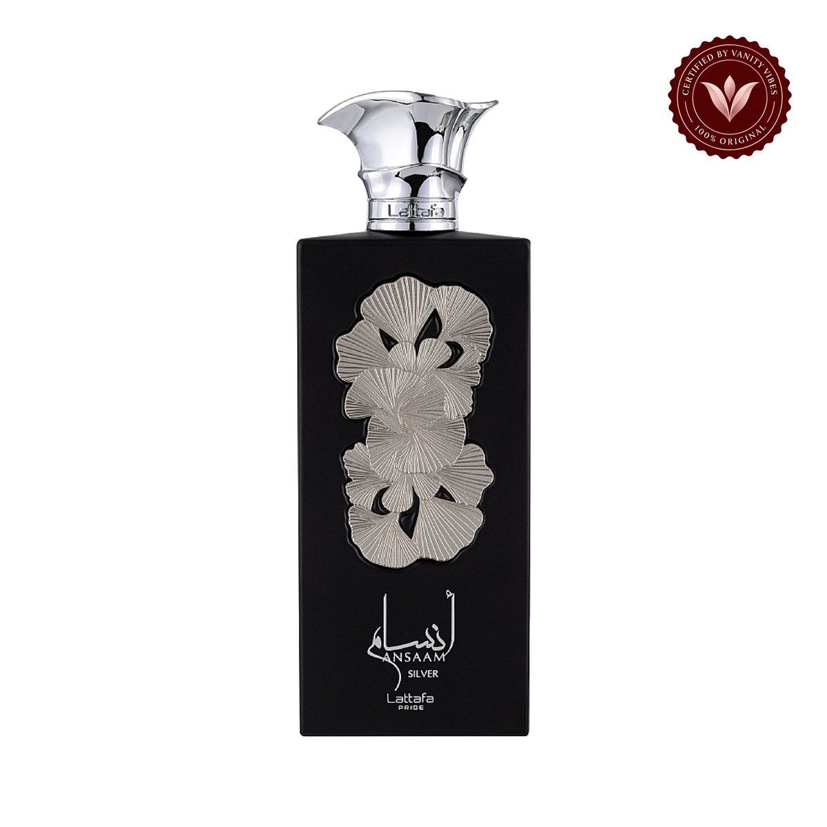 Lattafa Pride Ansaam Silver Eau de Parfum 100ml — front product on white