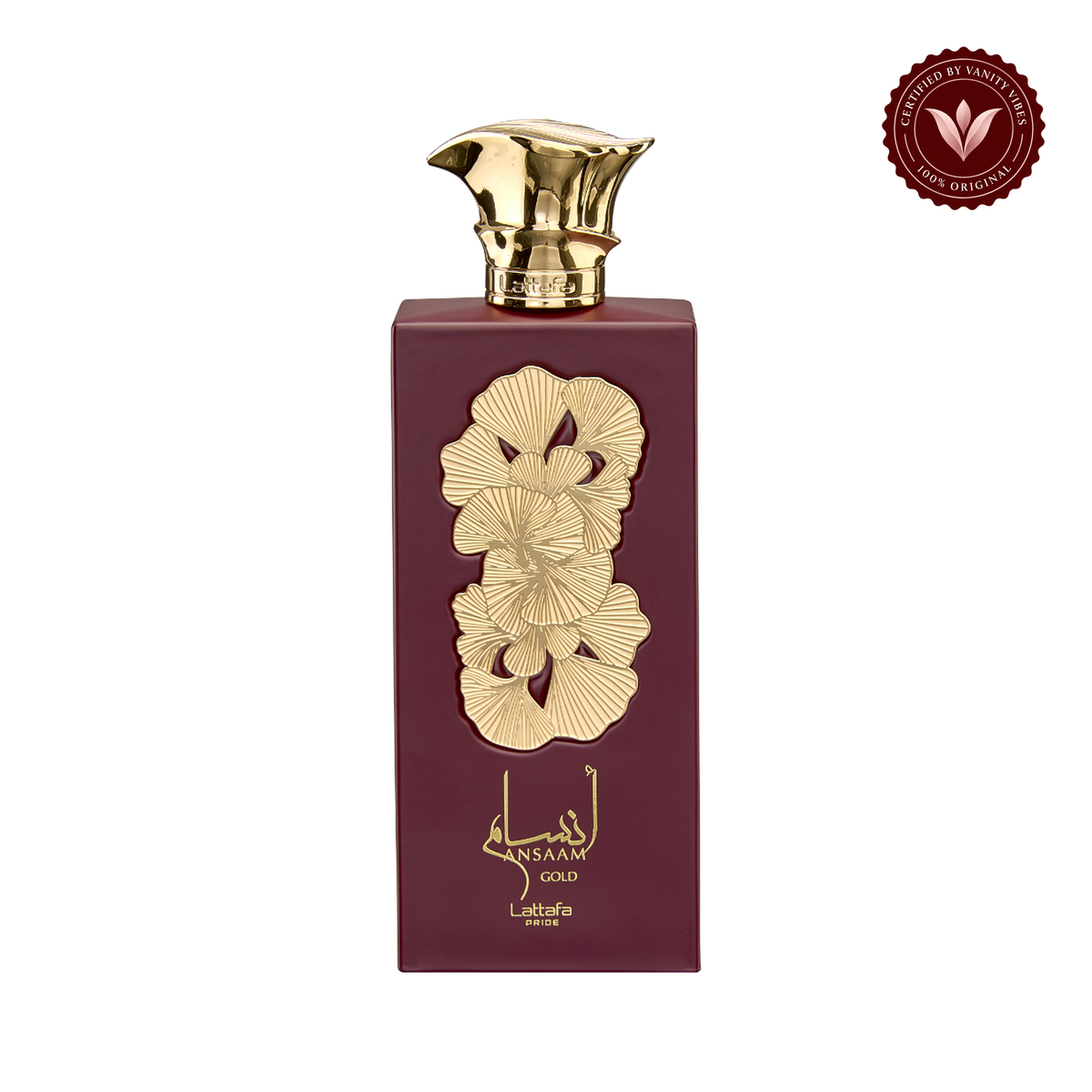 Lattafa Pride Ansaam Gold Eau de Parfum 100ml — front product on white