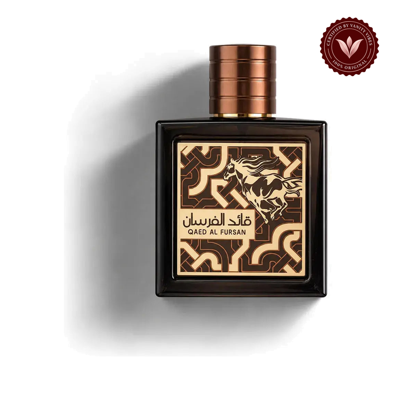 Lattafa Qaed Al Fursan Untamed Eau de Parfum 100ml Long Lasting Arabian Perfume for Men & Women — front single product, white background — Vanity Vibes
