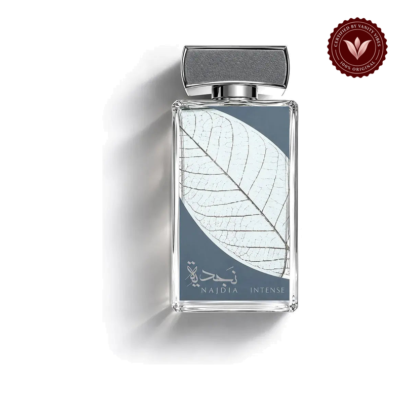 Lattafa Najdia Intense EDP 100ml — front product on white