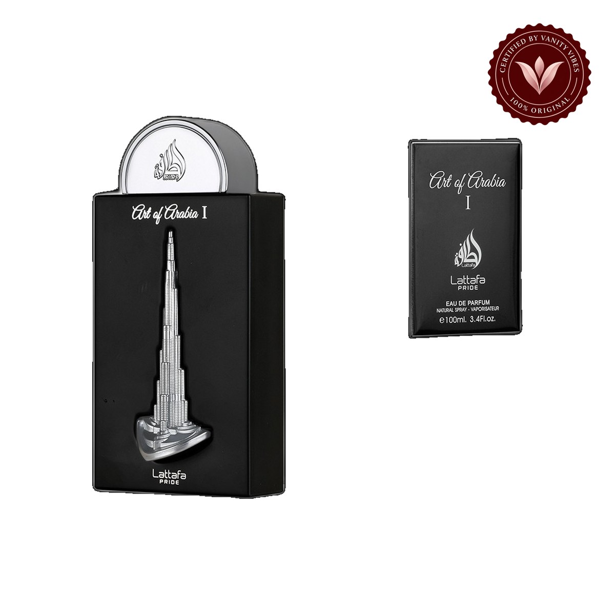 Lattafa Pride Art Of Arabia I Eau de Parfum 100ml - Long Lasting Original Elegant Unisex Fragrance for Men & Women — alternate product view — Vanity Vibes