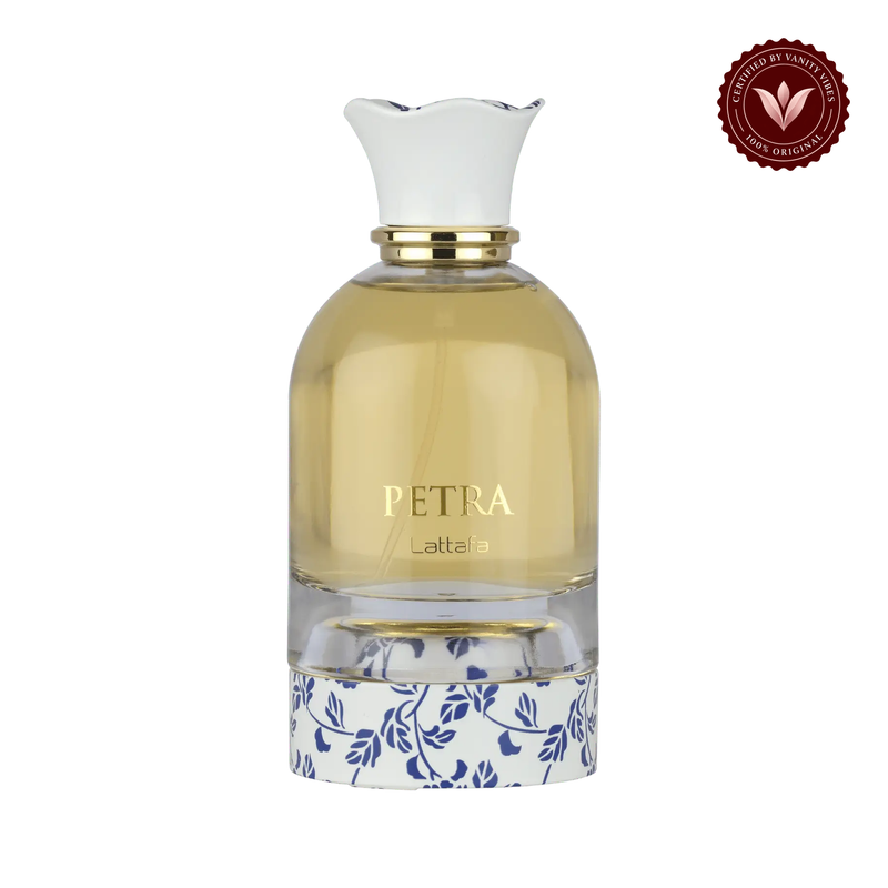 Lattafa Petra EDP 100ml — front product on white