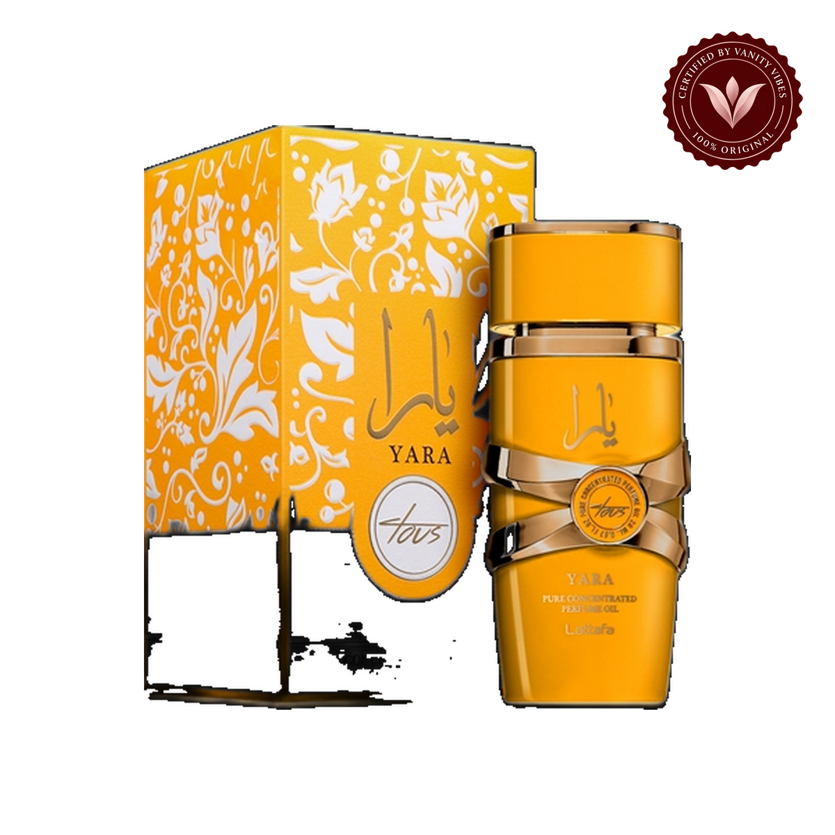 Lattafa Yara Tous Concentrated Perfume Oil 20ml - Long Lasting Original Sweet Fruity Fragrance for Women — alternate product view — Vanity Vibes