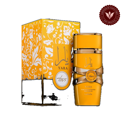 Lattafa Yara Tous Concentrated Perfume Oil 20ml - Long Lasting Original Sweet Fruity Fragrance for Women — alternate product view — Vanity Vibes