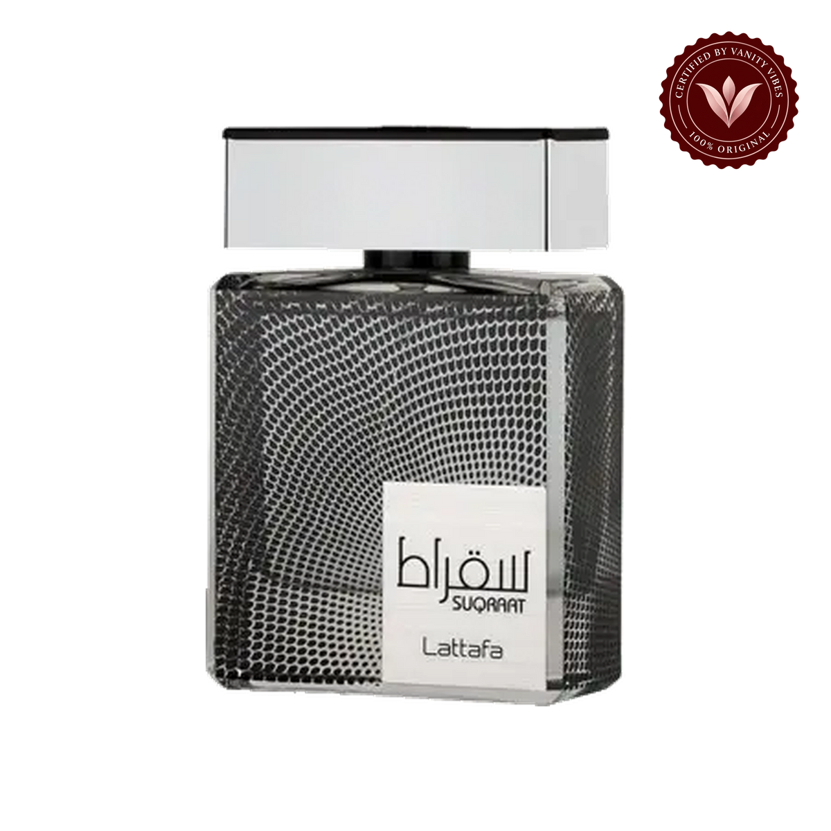 Lattafa Suqraat Eau de Parfum 100ml - Long Lasting Original Fresh Aquatic Masculine Fragrance for Men — front product — Vanity Vibes