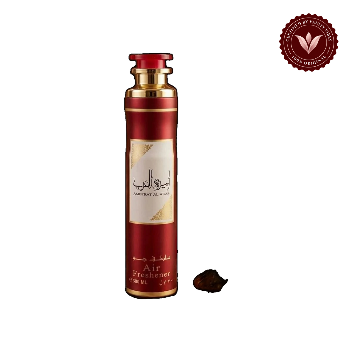 Lattafa Ameerat Al Arab Air Freshener 300ml - Long Lasting Luxury Elegant Floral Oriental Room Spray for Home & Office — alternate product view — Vanity Vibes