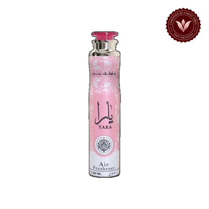 Lattafa Yara Air Freshener 300ml - Long Lasting Luxury Sweet Floral Fragrance Room Spray for Home & Office — front product — Vanity Vibes