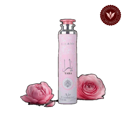Lattafa Yara Air Freshener 300ml - Long Lasting Luxury Sweet Floral Fragrance Room Spray for Home & Office — alternate product view — Vanity Vibes