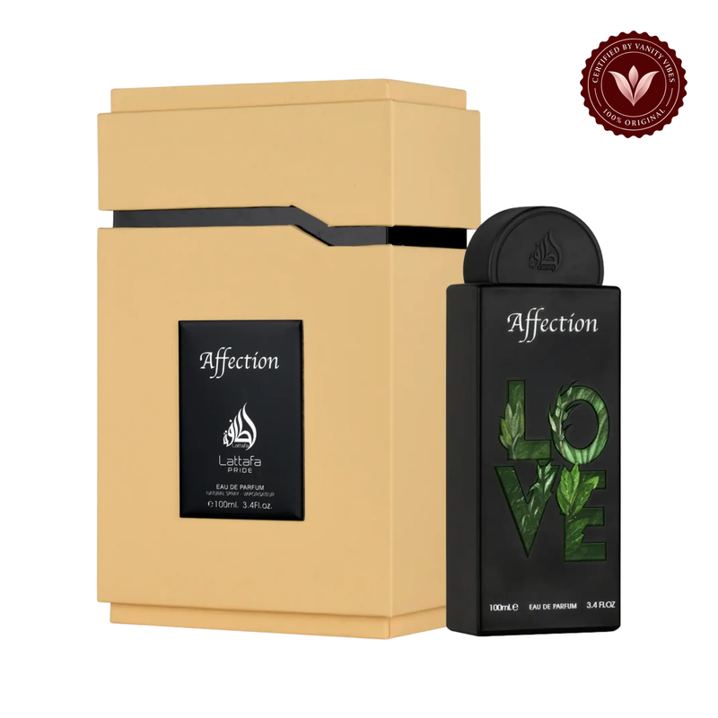 Lattafa Pride Affection EDP 100ml — alternate product view on white