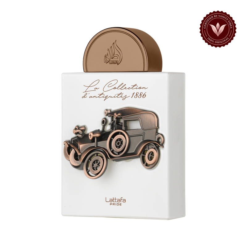 Lattafa Pride La Collection D'Antiquités 1886 EDP 100ml | Unisex Perfume | Long Lasting Original Fragrance — front product image