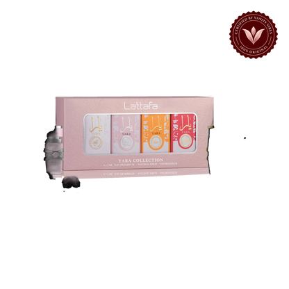 Lattafa My Yara Collection Eau de Parfum 4 x 5ml - Long Lasting Original Miniature Fragrance Set for Women — alternate product view — Vanity Vibes