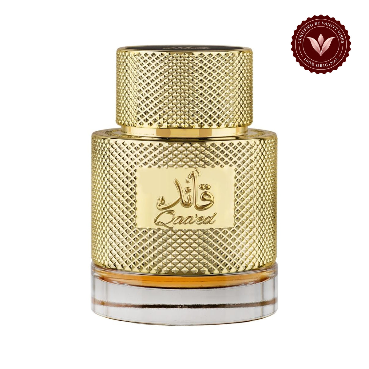 Qaa'ed By Lattafa EDP 100ml For Men & Women — centered product on white background with Vanity Vibes badge