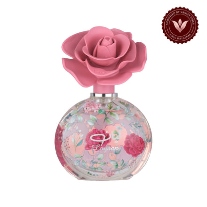 Layaan by Lattafa Eau de Parfum 75ml - Long Lasting Elegant Floral Fragrance for Women — centered product on white background with Vanity Vibes badge