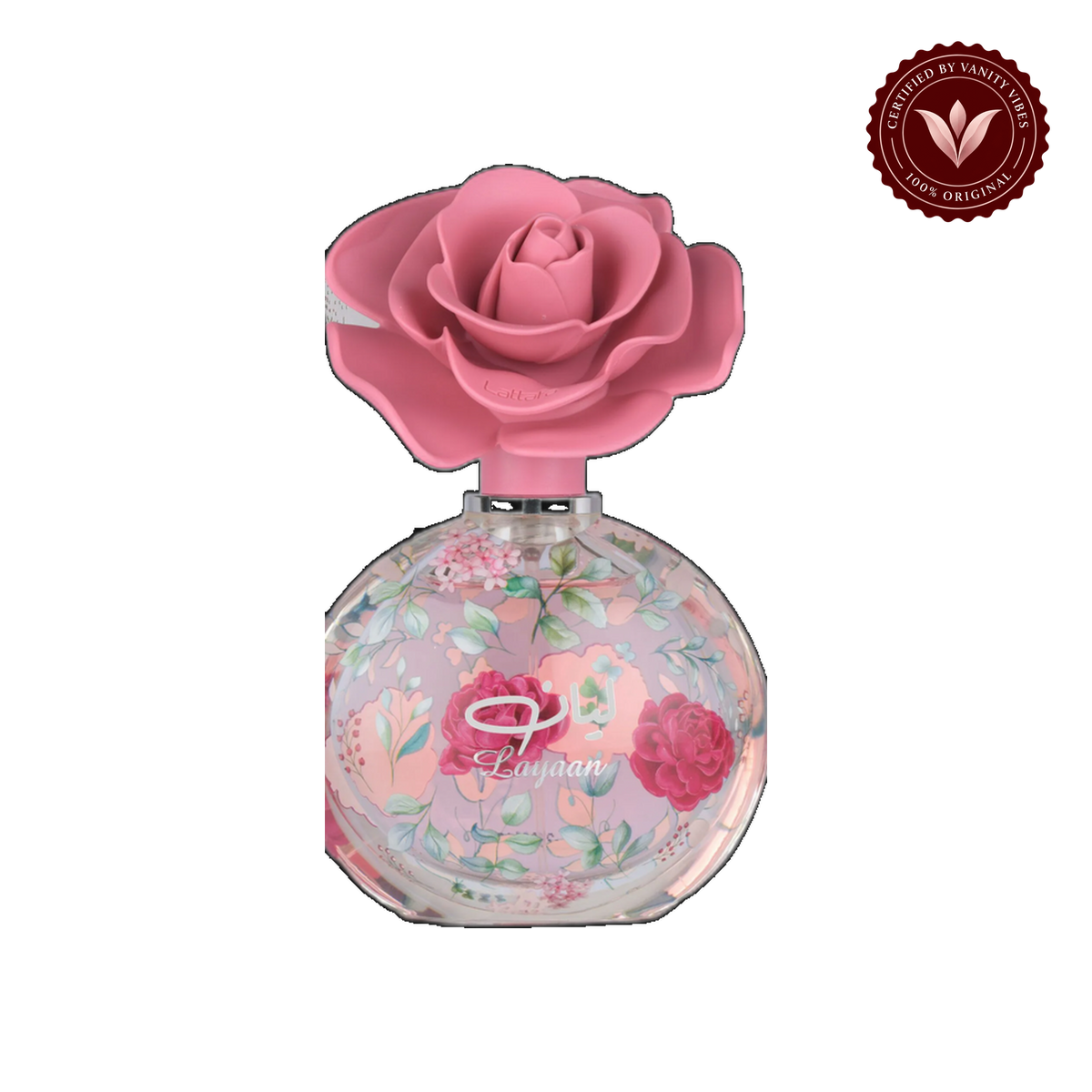 Layaan by Lattafa Eau de Parfum 75ml - Long Lasting Elegant Floral Fragrance for Women — front product — Vanity Vibes