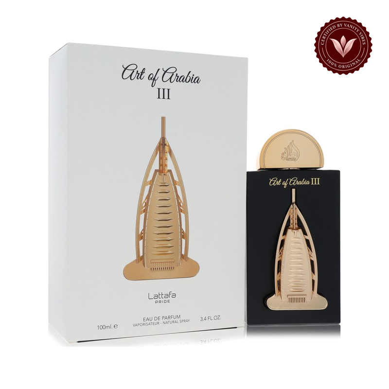 Lattafa Pride Art Of Arabia III Eau de Parfum 100ml — alternate product view on white
