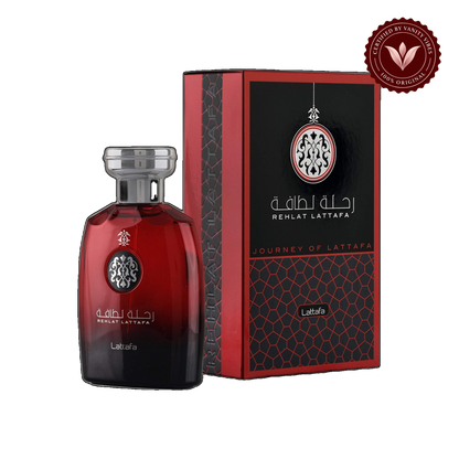 Lattafa Rehlat (Journey Of Lattafa) Eau de Parfum 100ml - Long Lasting Original Luxury Unisex Fragrance for Men & Women — alternate product view — Vanity Vibes