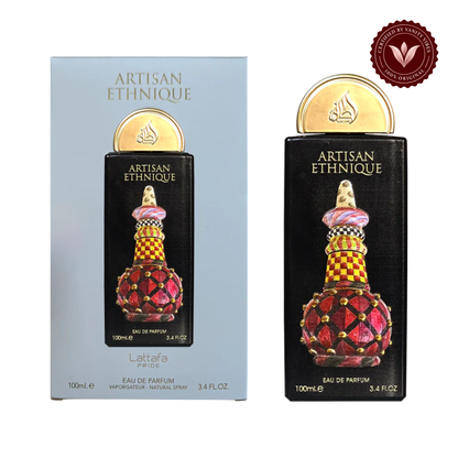 Lattafa Pride Artisan Ethnique Eau de Parfum 100ml — alternate product view on white