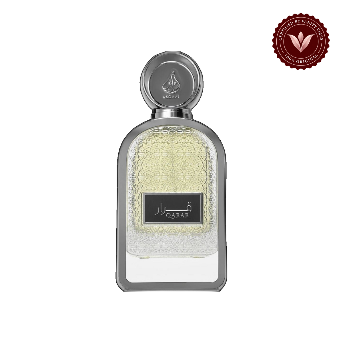 Lattafa Asdaaf Qarar Eau de Parfum 80ml - Long Lasting Original Elegant Unisex Fragrance for Men & Women — front product — Vanity Vibes