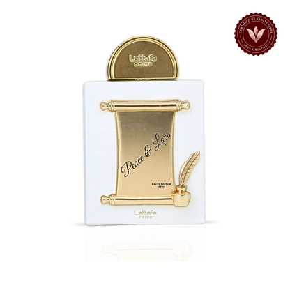 Lattafa Pride Peace & Love Eau de Parfum 100ml - Long Lasting Original Elegant Unisex Fragrance for Men & Women