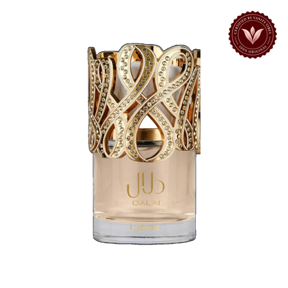 Lattafa Dalal Eau de Parfum 100ml - Long Lasting Original Elegant Floral Fragrance for Women — front product — Vanity Vibes
