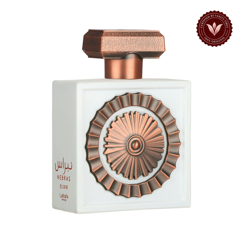 Lattafa Pride Nebras Elixir Eau de Parfum 100ml - Long Lasting Original Elegant Unisex Fragrance for Men & Women