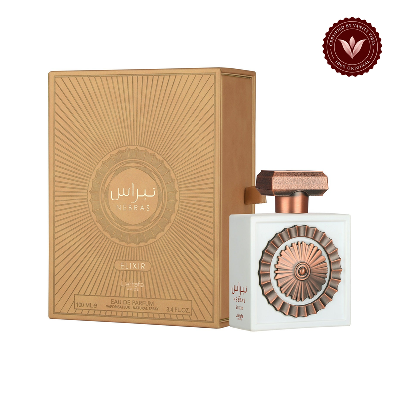 Lattafa Pride Nebras Elixir Eau de Parfum 100ml - Long Lasting Original Elegant Unisex Fragrance for Men & Women