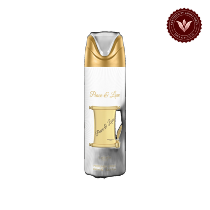 Lattafa Pride Peace & Love Perfumed Spray 200ml - Long Lasting Luxury Floral Fruity Fragrance Body Spray for Men & Women — alternate product view — Vanity Vibes
